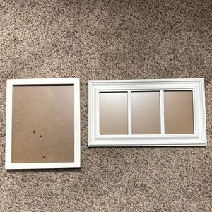 White Picture Frame Set